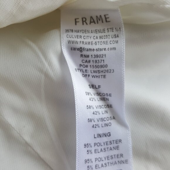 Frame ! Puff Sleeve U-Neck Top ( L ) - Picture 8 of 10